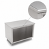 Thumbnail image #4 for John Boos 84-Inch x 30-Inch 14/300 Stainless Steel Cabinet Base Work Table, Open Front