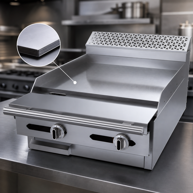 Product image #4 for Garland Cuisine Series 24-Inch Gas Add-A-Unit Modular Top Thermostatic Griddle