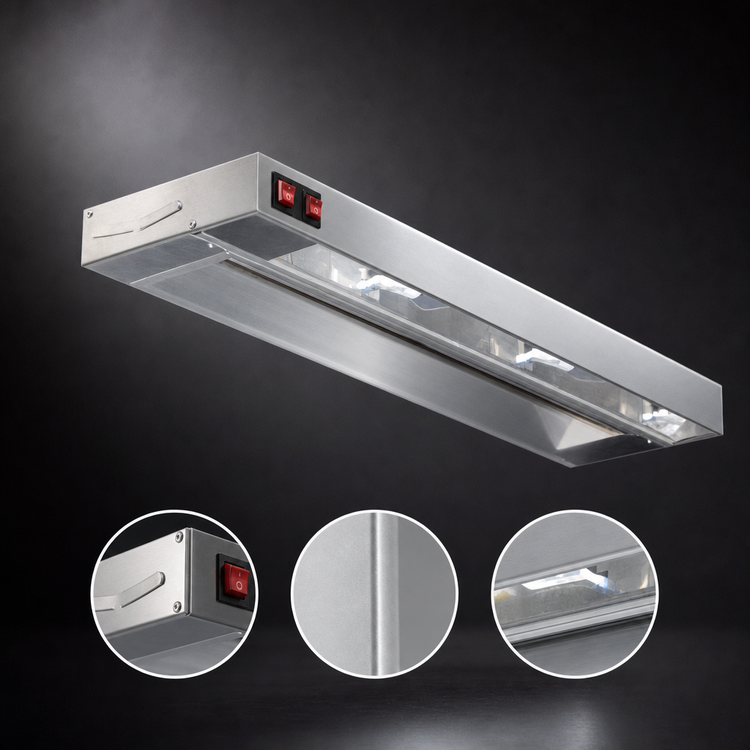 Product image #4 for Eagle RedHots 48-Inch Single High-Watt Lighted Strip Heat Lamp, 120V