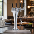 Thumbnail image #4 for Perlick Cobra Glycol-Cooled 4-Faucet Countertop Draft Beer Tower, Polished Chrome