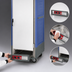 Thumbnail image #4 for Metro C5 3 Series Full-Height Heated Holding and Proofing Cabinet, Blue, Low Watt, Fixed Wire Slides