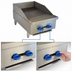 Thumbnail image #4 for Comstock-Castle Castle Series 18-Inch Countertop Gas Griddle with Manual Controls, 36,000 BTU