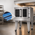 Thumbnail image #4 for Southbend Platinum Single Deck Gas Convection Oven, Bakery Depth, 5-Pan Capacity, 50,000 BTU, Standard Controls, Independent Doors