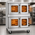 Thumbnail image #4 for Imperial Pro Series PRV-2 36-Inch Wide Double Deck Gas Convection Oven
