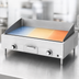 Thumbnail image #4 for Wells G-19 Countertop Electric Griddle with Smooth Polished Steel Plate, 34-1/4