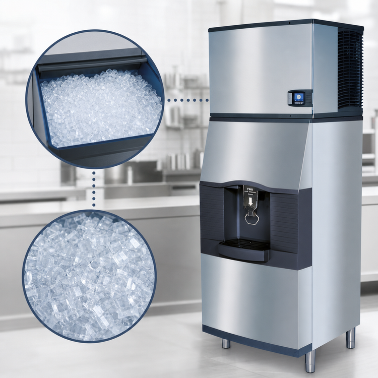 Product image #4 for Manitowoc SPA-312 Floor Model Touchless Ice-Only Dispenser, 180 lb Capacity