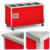 Thumbnail image #4 for Vollrath 4-Series Signature Server 4-Well Mobile Hot Food Serving Counter, 60W x 28D x 30H