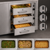 Thumbnail image #4 for RedHots DWW-3BI-120 3-Drawer Built-In Food Warming Drawer