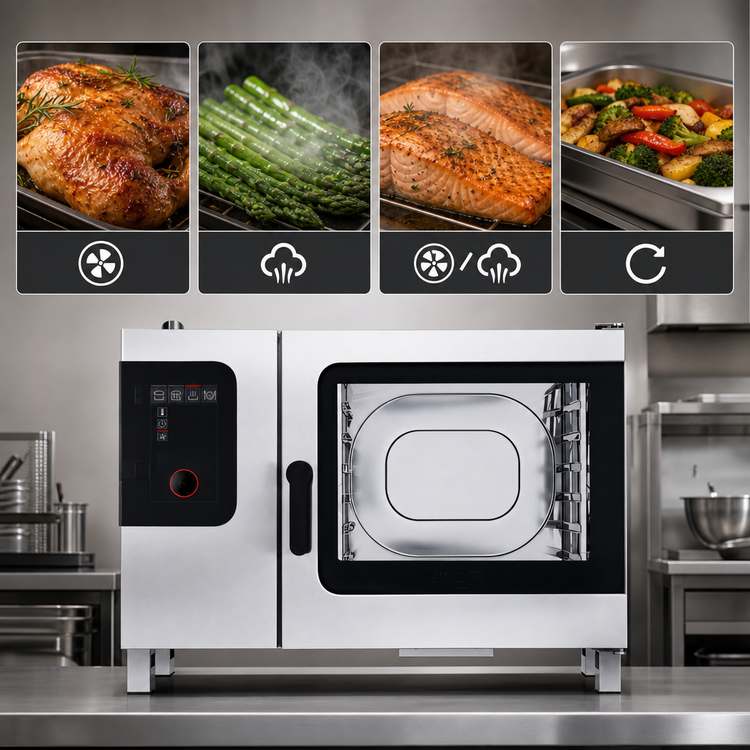 Product image #4 for Convotherm C4 ED 6.20ES-N Maxx Pro Full-Size Electric Boilerless Combi Oven