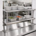 Thumbnail image #4 for Advance Tabco Double-Tier Pass-Thru Shelf, 108 x 18 Inches, 18/430 Stainless Steel