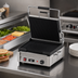 Thumbnail image #4 for Omcan Single Countertop Panini Grill with 12 x 15 Inch Grooved Cast Iron Plates, 120V