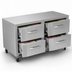 Thumbnail image #4 for Victory VUFD60HC-4 Two-Section 60-Inch Undercounter Freezer with 4 Drawers