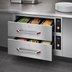 Thumbnail image #4 for Hatco HDW-2BN Built-In Narrow 2-Drawer Warming Drawer