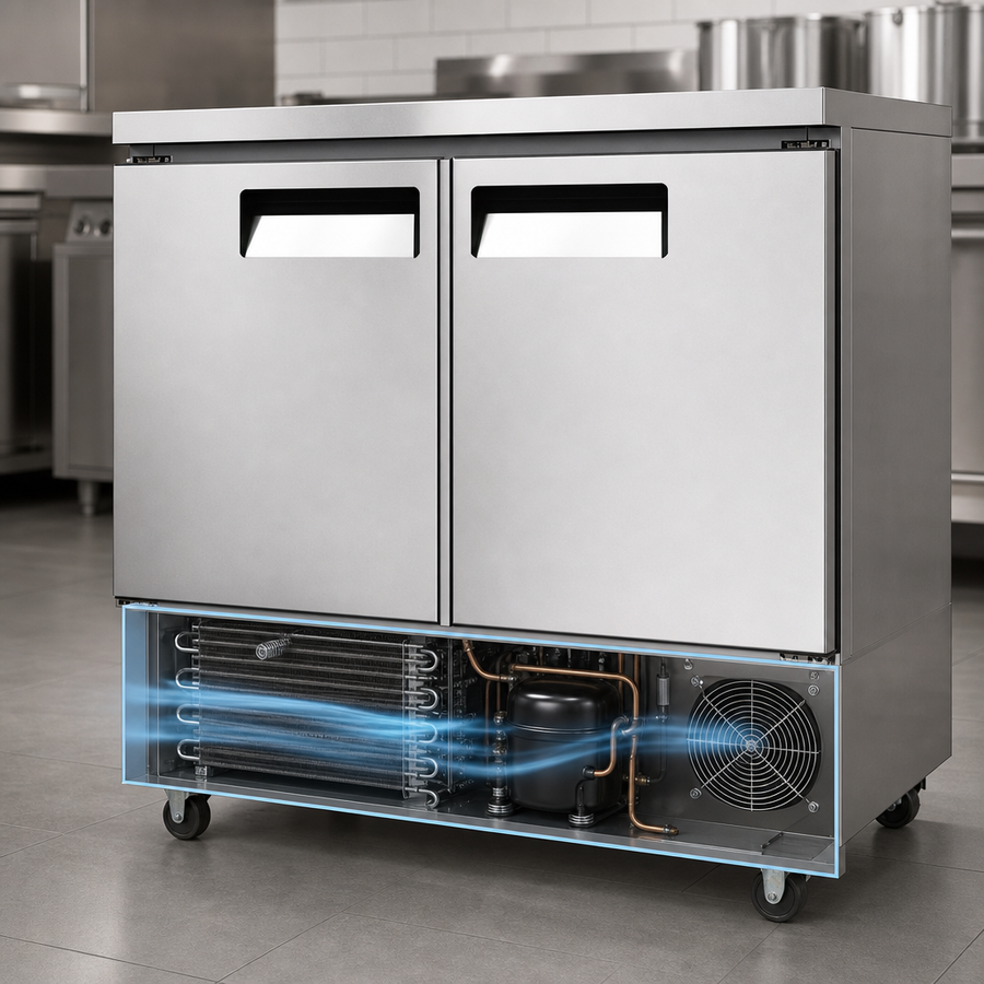 Bottom-Mount Self-Contained Refrigeration