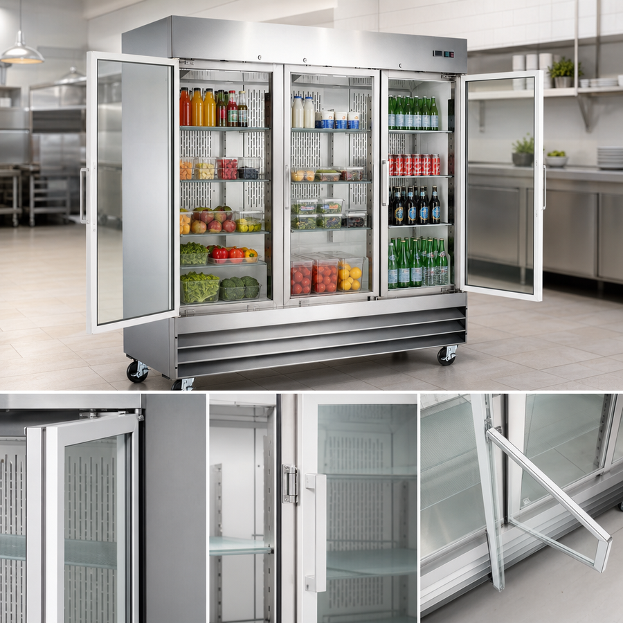 Hinged Glass Doors