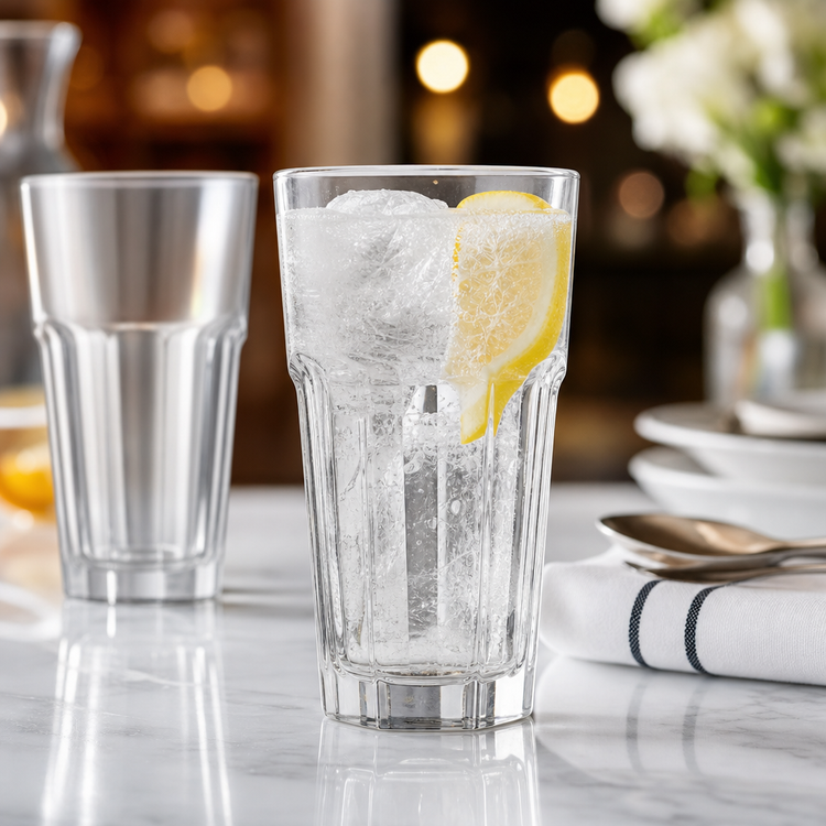 Product image #4 for Anchor Hocking Foodservice New Orleans 16 oz Rim-Tempered Stemless Cooler Glass