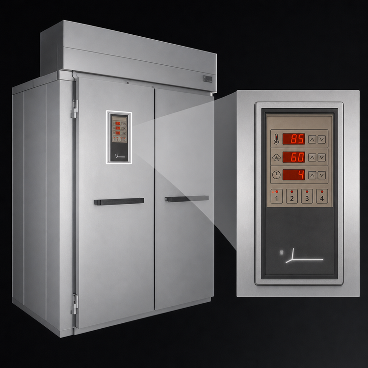 Product image #4 for Baxter PW2S 80.5-Inch Deep Double-Wide Roll-In Proofer Cabinet, Electric Heat, Open Floor