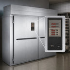 Thumbnail image #4 for Baxter Manufacturing PW3S-80.5"D-FL Triple-Wide Roll-In Proof Box, 2-Door, Digital Controls, Stainless Steel, With Floor