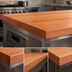 Thumbnail image #4 for Boos Block American Cherry Edge Grain Kitchen Countertop, 48 x 36 x 3 Inch, Oil Finish
