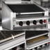 Thumbnail image #4 for Magikitch'n CM-SMB-660 60-Inch Countertop Gas Coal Charbroiler