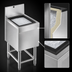 Thumbnail image #4 for Eagle Spec-Bar Underbar Ice Bin/Cocktail Unit, 18 Inch W x 19 Inch D, 50 lb Capacity, Sliding Cover