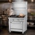 Thumbnail image #4 for Southbend Platinum 32-Inch Modular Gas Countertop Heavy Duty Range with 16-Inch Hot Top and 16-Inch Charbroiler