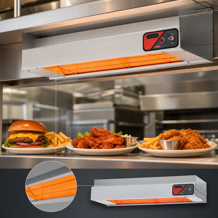 Product image #4 for Nemco 36-Inch Single Infrared Strip Heater with Infinite Temperature Control, 240V