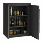 Thumbnail image #5 for Perlick Corporation Top Shelf DB24 24-Inch Back Bar Dry Storage Cabinet, 7.4 Cu. Ft., Locking Door, Stainless Steel Interior