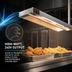 Thumbnail image #4 for Eagle RedHots 30-Inch High-Watt Lighted Strip Heat Lamp, Single Rod, 240V