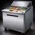 Thumbnail image #4 for Maxx Cold X-Series 29-Inch One-Section Megatop Sandwich & Salad Prep Table Refrigerator