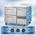 Thumbnail image #4 for Continental Refrigerator FA43SNBS-D 43-Inch Shallow Depth Worktop Freezer with Drawers and Door