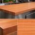 Thumbnail image #4 for Boos Block 96-Inch x 30-Inch x 3-Inch American Cherry Edge Grain Kitchen Countertop with Penetrating Oil Finish