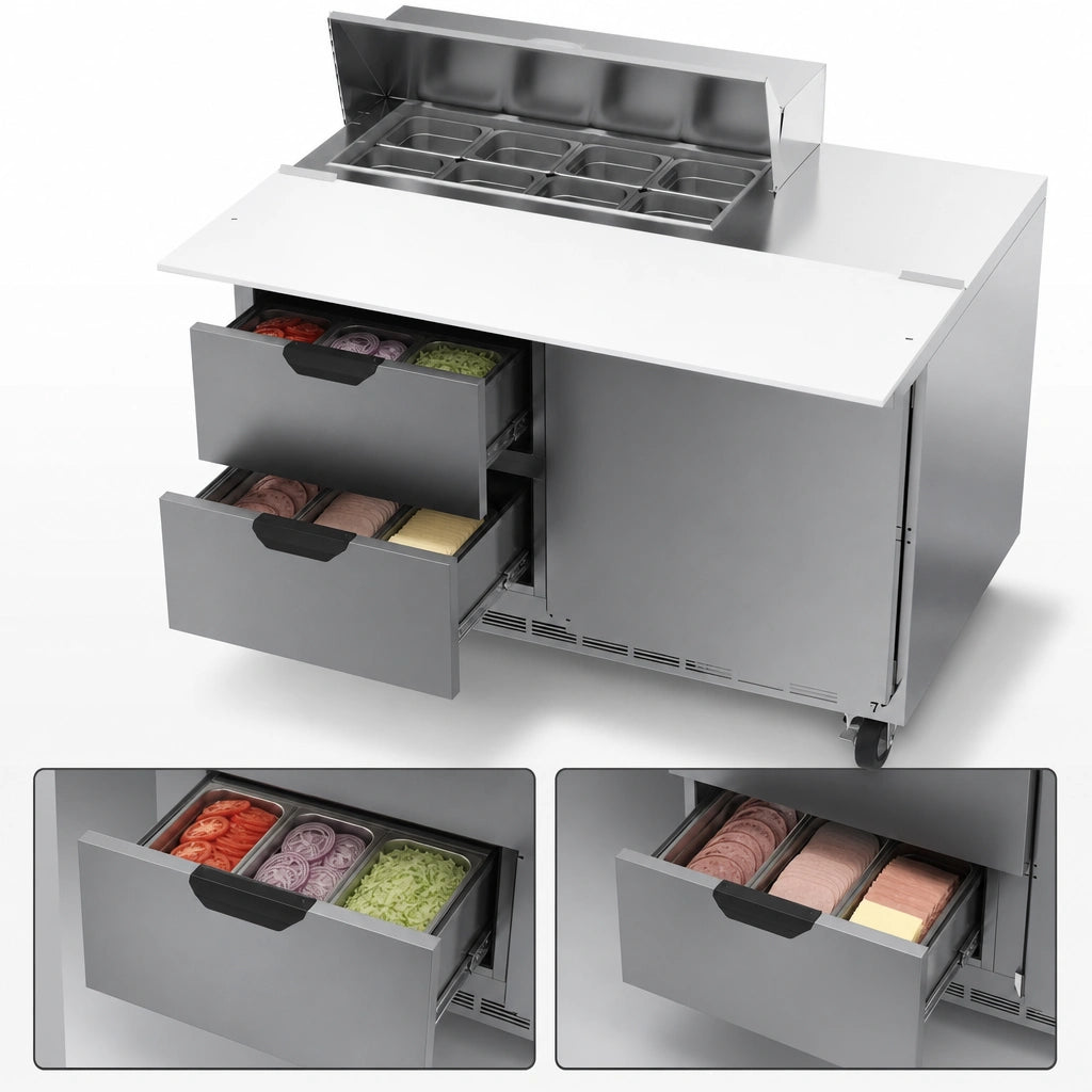 Two Pull-Out Drawers