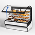 Thumbnail image #5 for True Specialty Display Dual Zone Dry/Refrigerated Full Service Display Merchandiser with Curved Glass Front and Glass Sides, 59-1/4 Inch, Self-Contained Refrigeration