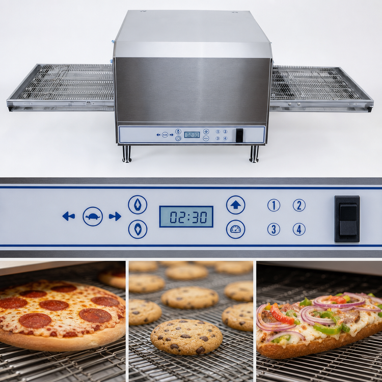 Product image #4 for Lincoln Foodservice DCTI 2500 Series Ventless Digital Countertop Impinger Conveyor Oven, 20-Inch Baking Chamber