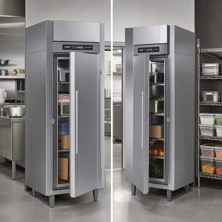 Product image #4 for Victory UltraSpec Extra-Wide Pass-Thru Solid Door Freezer, 1-Section, 26.06 Cu. Ft., Self-Contained
