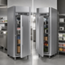 Thumbnail image #4 for Victory UltraSpec Extra-Wide Pass-Thru Solid Door Freezer, 1-Section, 26.06 Cu. Ft., Self-Contained
