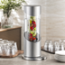 Thumbnail image #4 for Cal-Mil Round 3-Gallon Acrylic Beverage Dispenser with Infusion Chamber, Drip Tray, and Stainless Steel Base