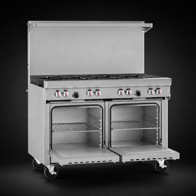 Product image #4 for Southbend S-Series 48-Inch Gas Restaurant Range with Thermostatic Griddle and 2 Space Saver Ovens