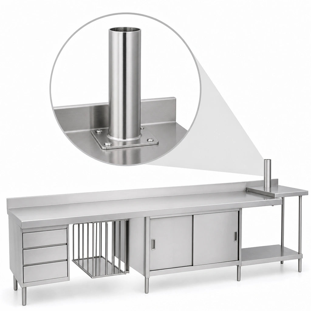 4-Inch Stainless Steel Tube