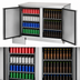 Thumbnail image #4 for Everest Refrigeration EBB59-SS Two-Section Back Bar Refrigerator with Solid Hinged Doors