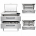 Thumbnail image #4 for Continental Refrigerator Designer Line D32N12M-D 32