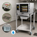 Thumbnail image #4 for AccuTemp Connectionless Evolution Boilerless Convection Steamer, 3-Pan, Natural Gas, Stand-Mounted
