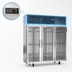 Thumbnail image #4 for Victory Elite V-Core Top-Mount 3-Section Glass Door Reach-In Freezer, 78 Inches Wide, 69.1 Cu. Ft.