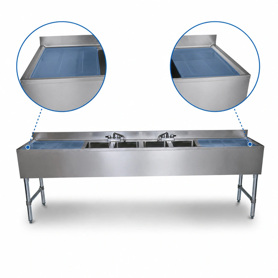 Dual Stamped Drainboards