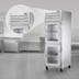 Thumbnail image #4 for True SPEC SERIES One-Section Reach-In Refrigerator with Two Half-Height Glass Swing Doors, Top-Mounted Self-Contained Refrigeration