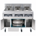 Thumbnail image #4 for Frymaster RE High Efficiency 3-Tank Electric Fryer Battery with Built-In Filtration, 50 lb Full Frypots, 17 kW Each
