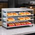 Thumbnail image #4 for Hatco Glo-Ray® GRPWS-3618T Countertop Pass-Thru Pizza Warmer with 3 Slanted Shelves