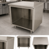 Thumbnail image #4 for Advance Tabco Special Value Series 60 Inch x 24 Inch 16 Gauge 304 Stainless Steel Flat Top Open Base Work Table