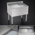 Thumbnail image #4 for Krowne Silver Series Insulated Bar Ice Bin with Full Sliding Cover, 30